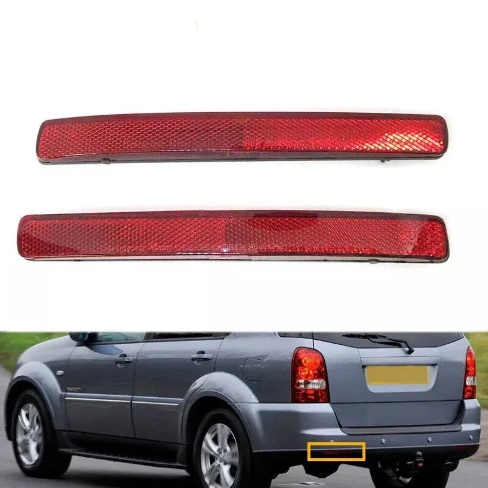 Rear Bumper Reflectors for Ssangyong Rexton Kyron (2005-2017)