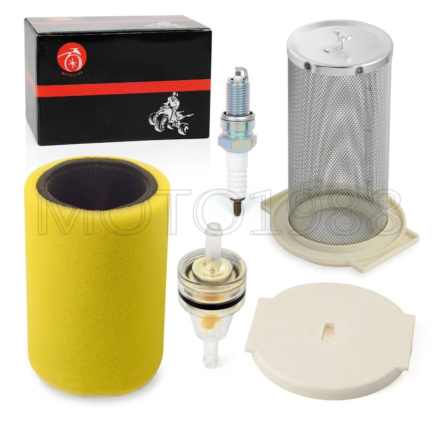 Air Filter & spark plug for Yamaha Big Bear 350 (1987–1999)