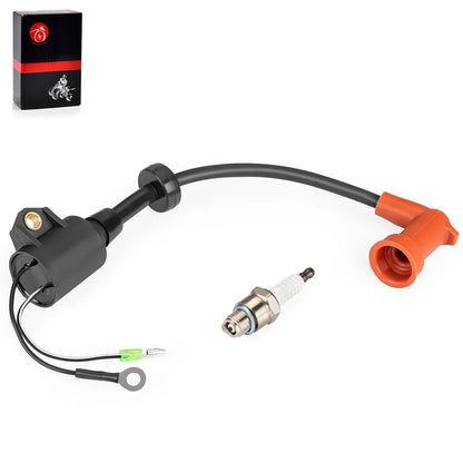 Ignition coil & spark plug wire cap for Yamaha Outboard 2-Stroke(1989–2009)