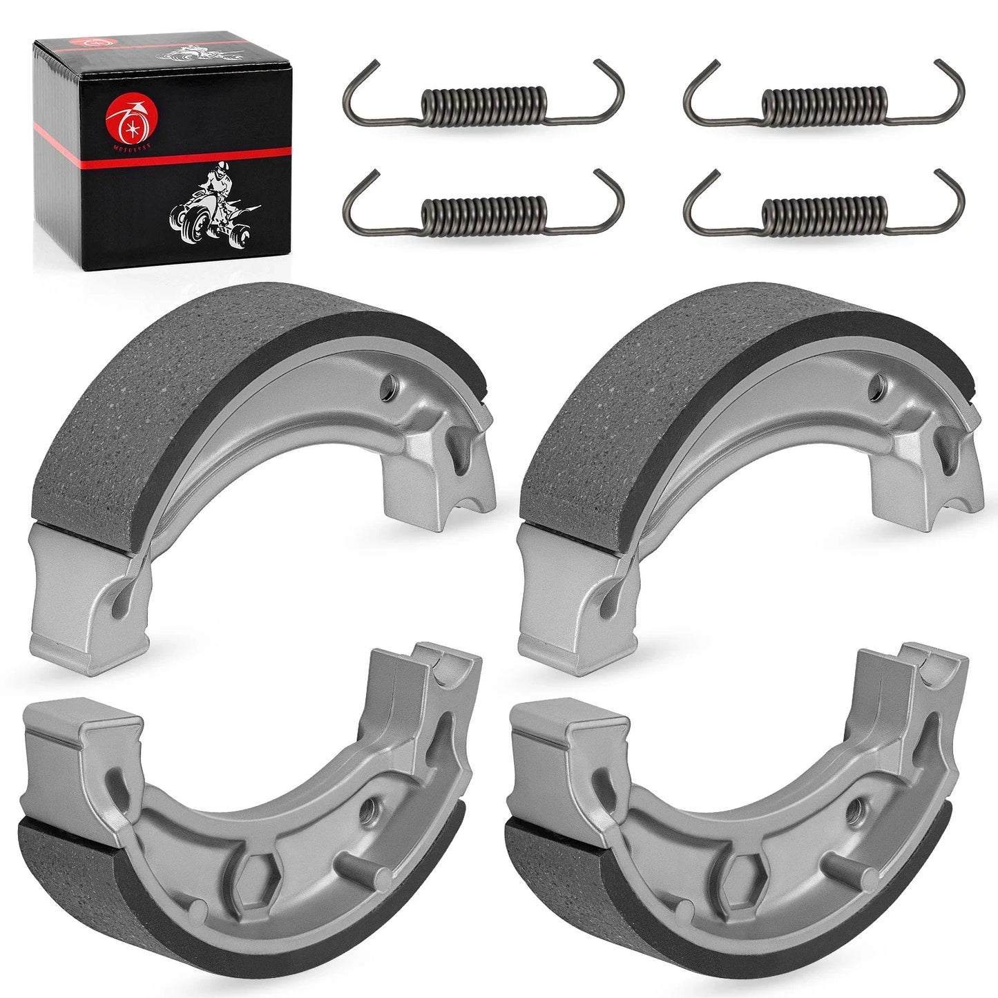 Front Brake Shoes 2 x for Yamaha Grizzly 80 125 (2004–2013)