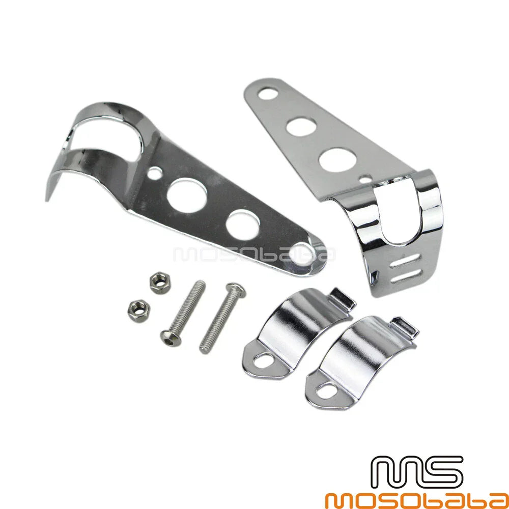 Adjustable Headlight Mount Bracket for Motorcycle 28-35mm Fork Tube