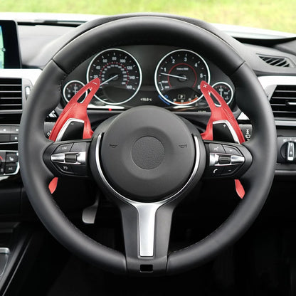 Red Steering Wheel Paddle Shifter Extend Cover for BMW 435i 220i