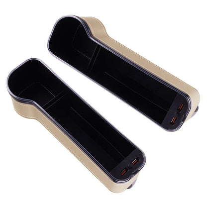 2 x Car Seat Storage Box Gap Organizer for Universal Fit ( Specified)