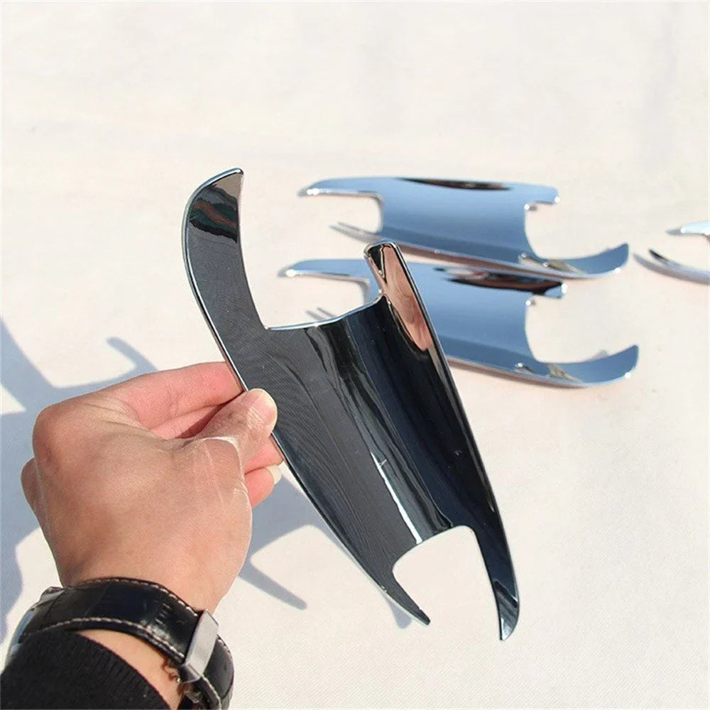 4 x Chrome Door Handle Bowl Covers for Mercedes Benz ML GL GLE GLK Class