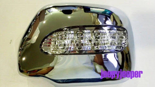 Chrome Mirror Cover LED for Toyota Hilux MK3 Surf (1989-1997)