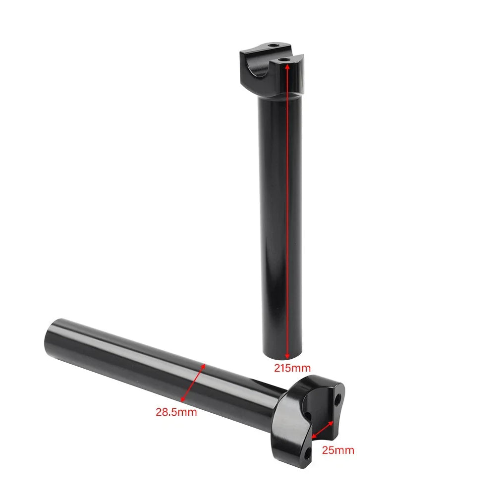 8.5" Handlebar Riser Top Clamp for Harley Fat Boy, Low Rider