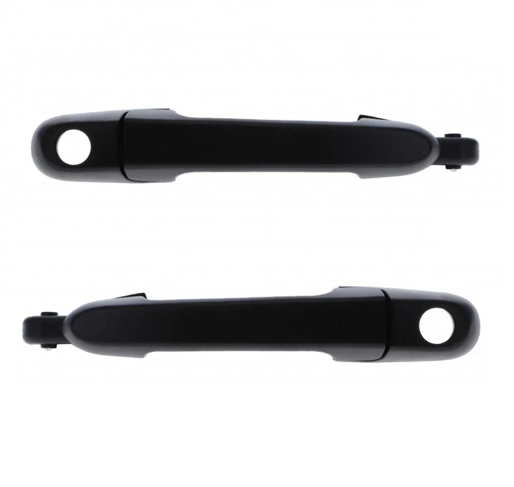 Outer Door Handle Set Front Left & Right Primed Black for Hyundai Accent (2005–2009)