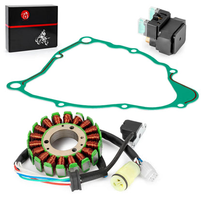 Stator w/Stater Relay for Yamaha Bear Tracker 250 YFM250 (2001–2004)