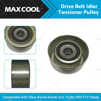Drive Belt Tensioner Pulley for Toyota Hilux KUN16 KUN26 (2005-2015)