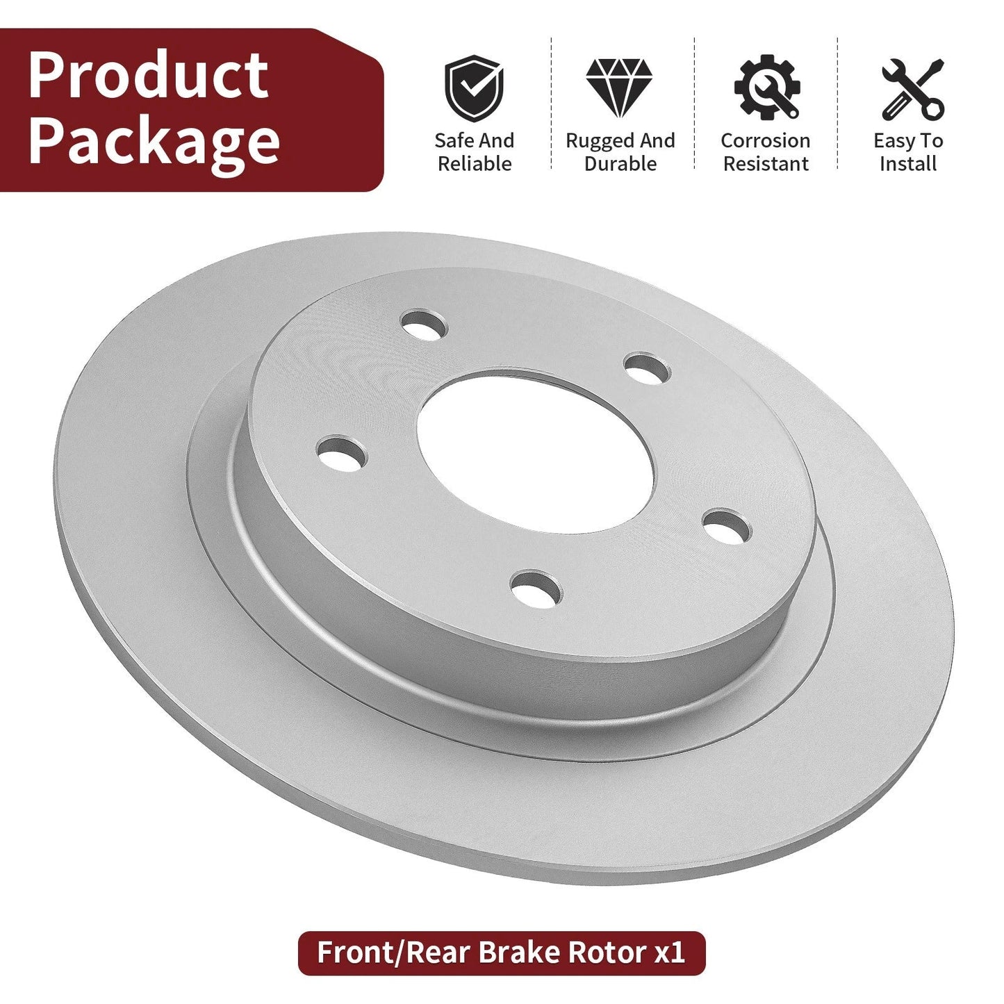 Rear Brake Rotor Polaris RZR Turbo R / RZR Turbo R 4 (2023–2024)