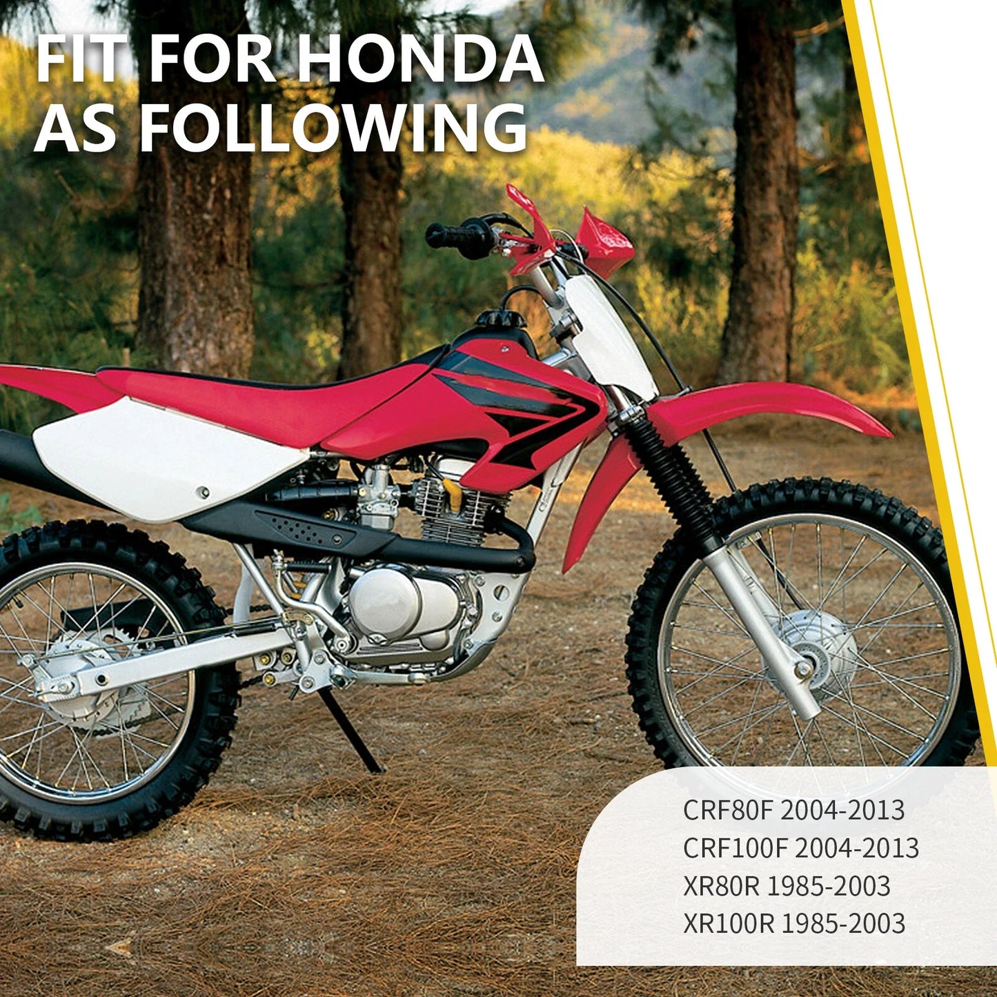 Air Filter Cap w/ Seal for Honda CRF80F XR100R