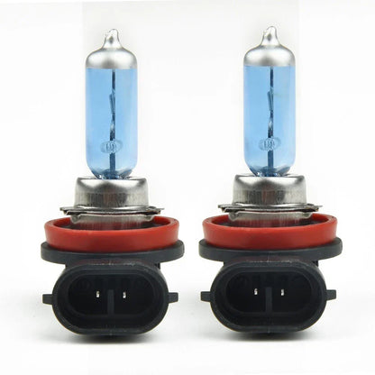 H11 1 Pair 55W 12V Headlight Halogen Bulbs Luminous Fog Lamp for Car