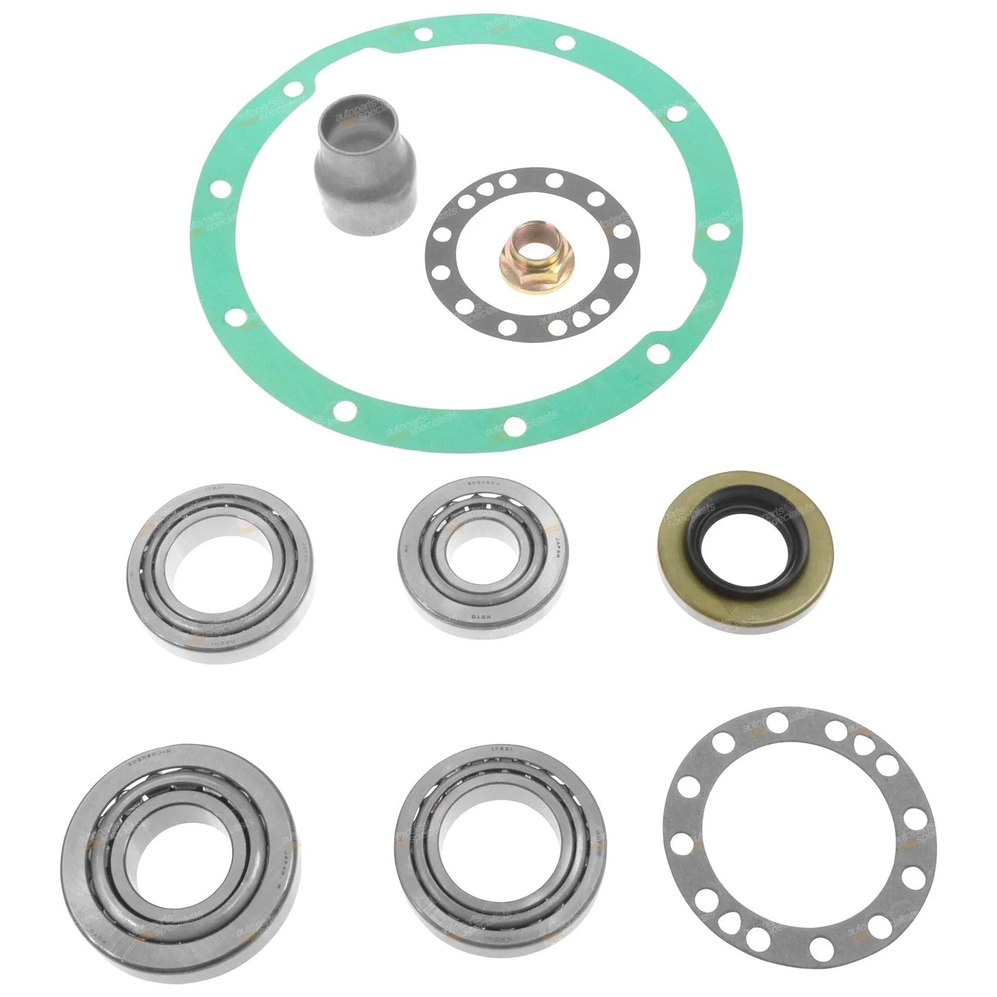 Front/Rear Diff Bearing Rebuild for Toyota Landcruiser 60 Series (1984–1990)