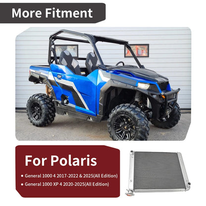 High Performance Radiator for Polaris General 1000 XP 4 (2020–2025)