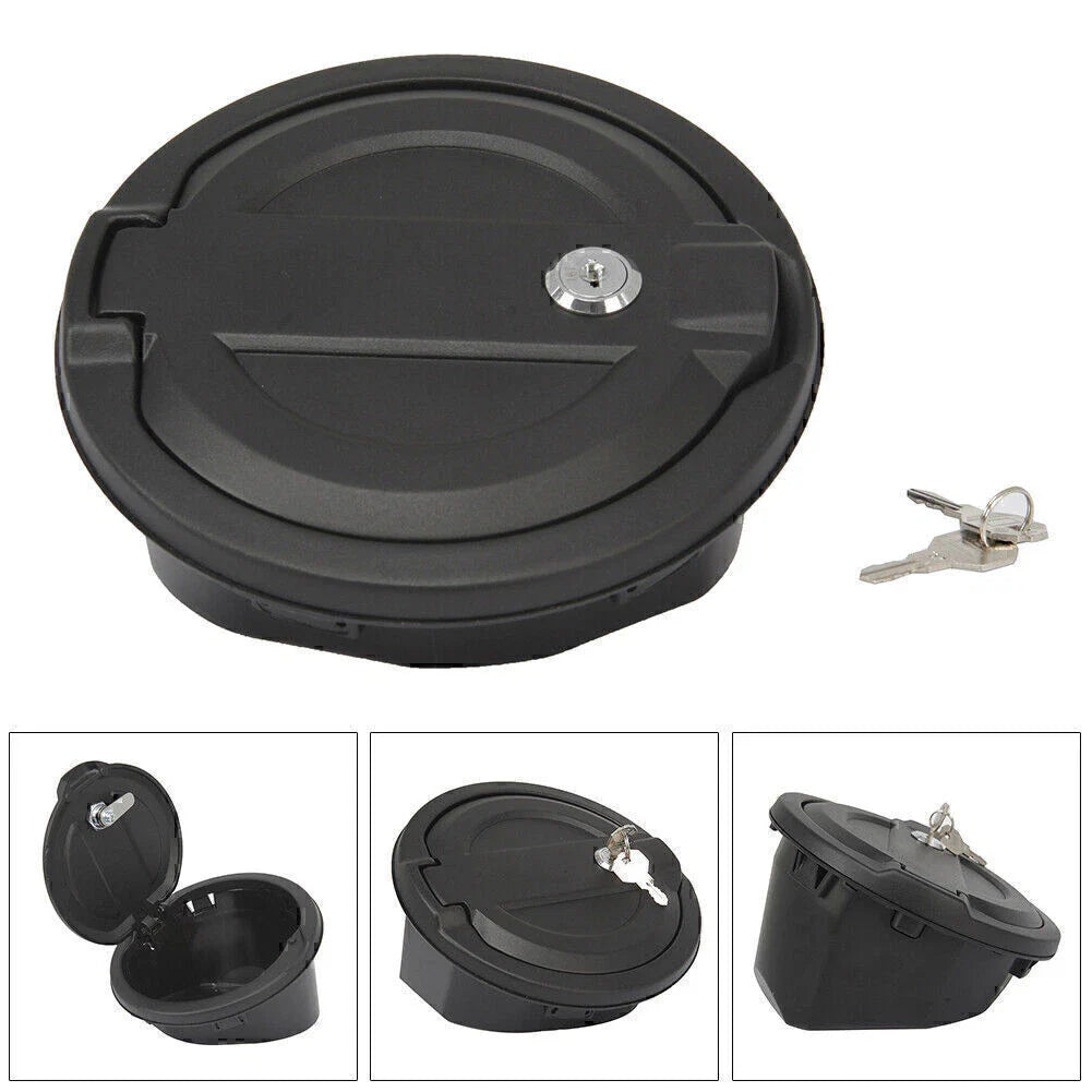 Locking Fuel Tank Cover for Jeep Wrangler JL (2018-2019)