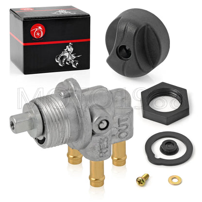 FUEL VALVE PETCOCK 3 WAY & KNOB NUT KIT for SEA DOO SPX XP (1993–1996)