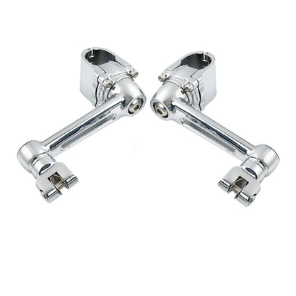 Chrome Footrest Footpeg Bracket Mount for Honda Goldwing 1800