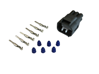 6 Pins Harness Connector Plug Headlamp Accelerator Pedal