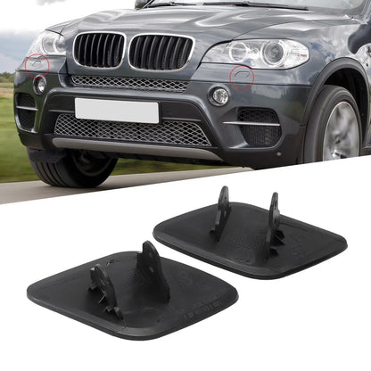 Set of 2 Front Left/Right Headlight Washer Nozzle Covers for X6 (2008–2014)