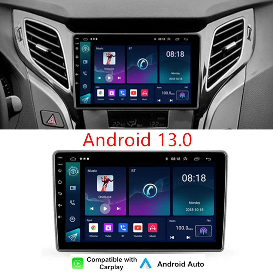 9" Android 13.0 Stereo Radio GPS Nav for Hyundai i40 (2010-2021)