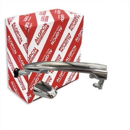 Chrome Rear Sliding Door Handle & Cap for Toyota Alphard (2003-2008)