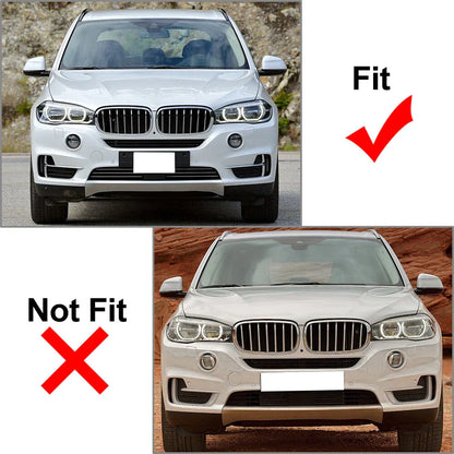 Chrome Right Side Front Bumper Grille Trim for BMW X5 (2014-2018)