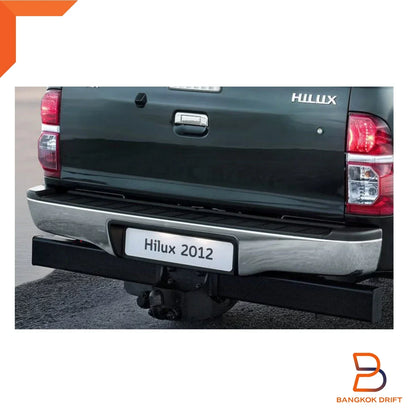 Chrome Rear Step Bumper Bar for Toyota Hilux Ute MK6 MK7 Vigo SR5 (05-14)