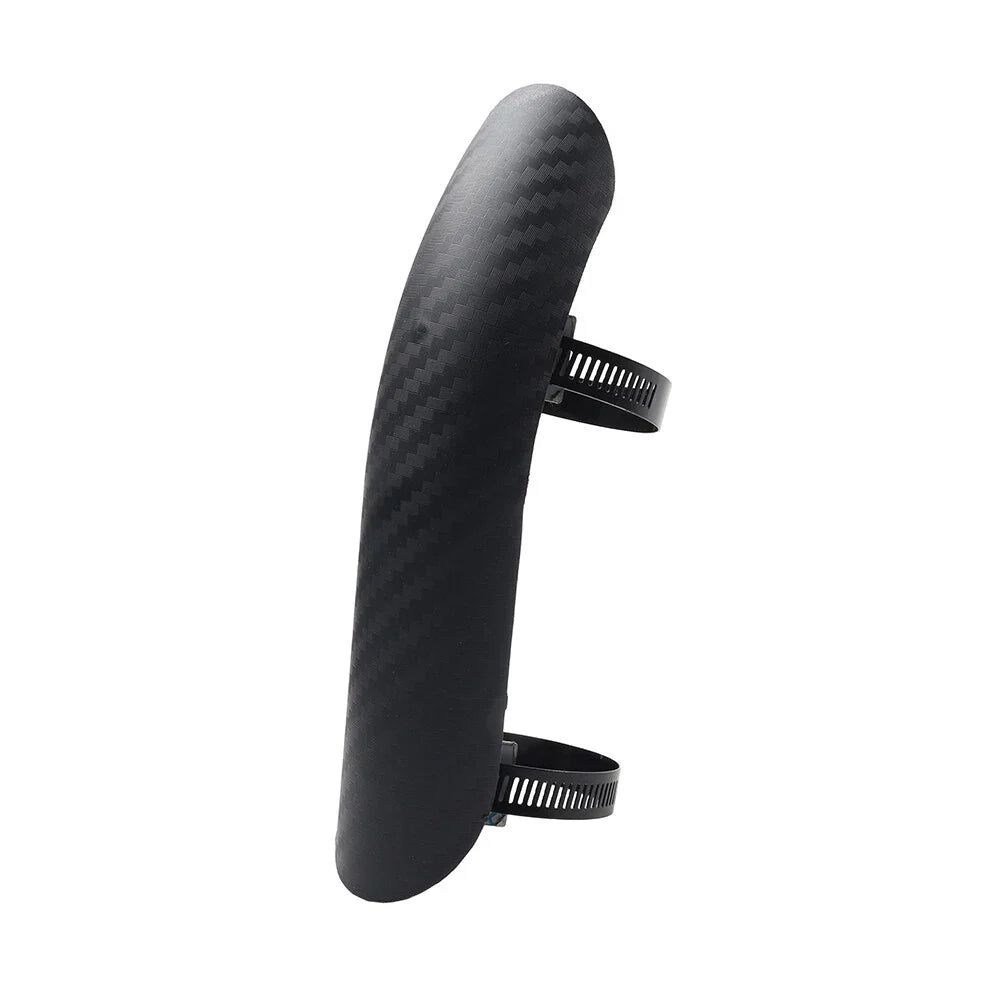 Universal Exhaust Muffler Pipe Heat Shield Cover for Motor - Matte Black