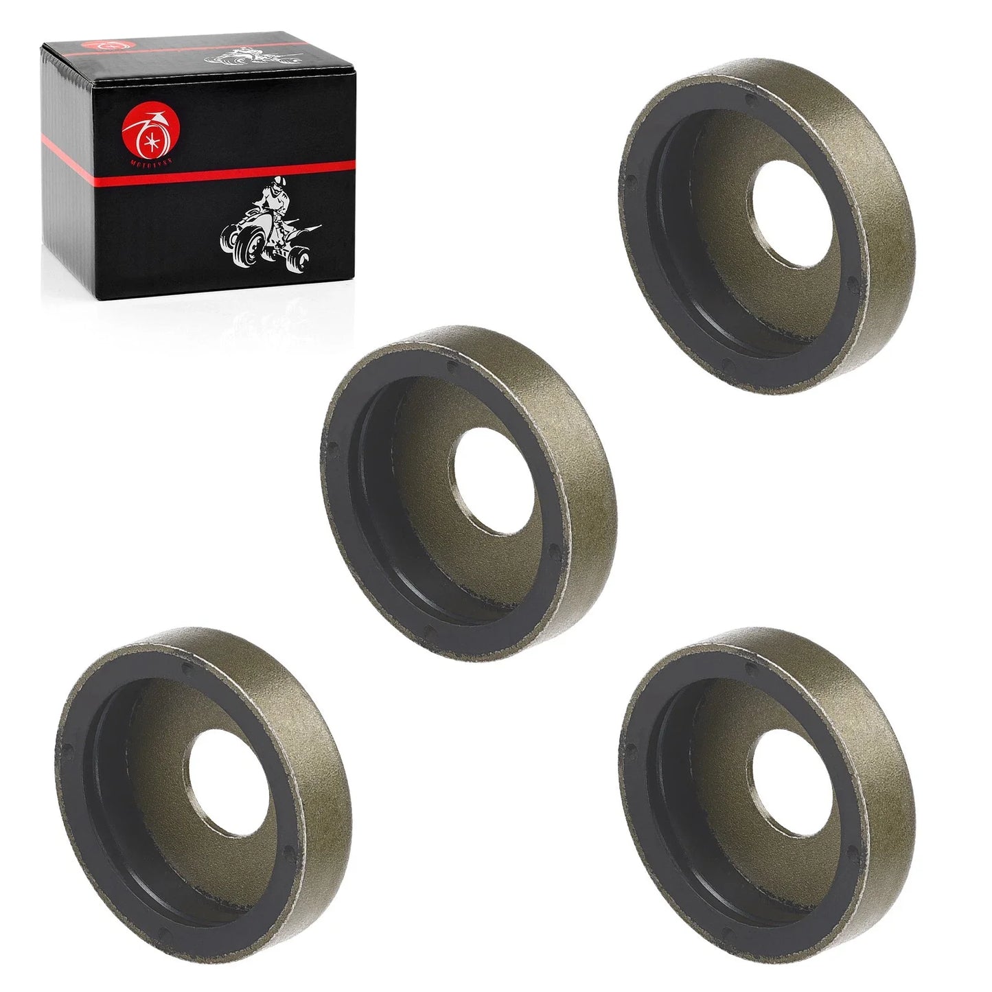 4 x Front A-Arm Bushing Rubber Cap for RZR 170 / Phoenix 200 (2005–2021)