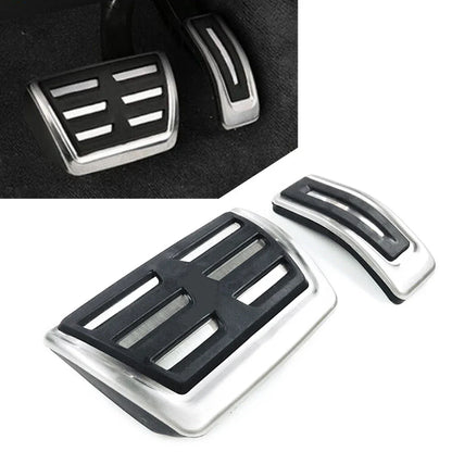 Stainless Steel Brake Gas Pedal Covers for Audi A4 A5 A6 A7 A8 Q3 Q5 (2008-2023)