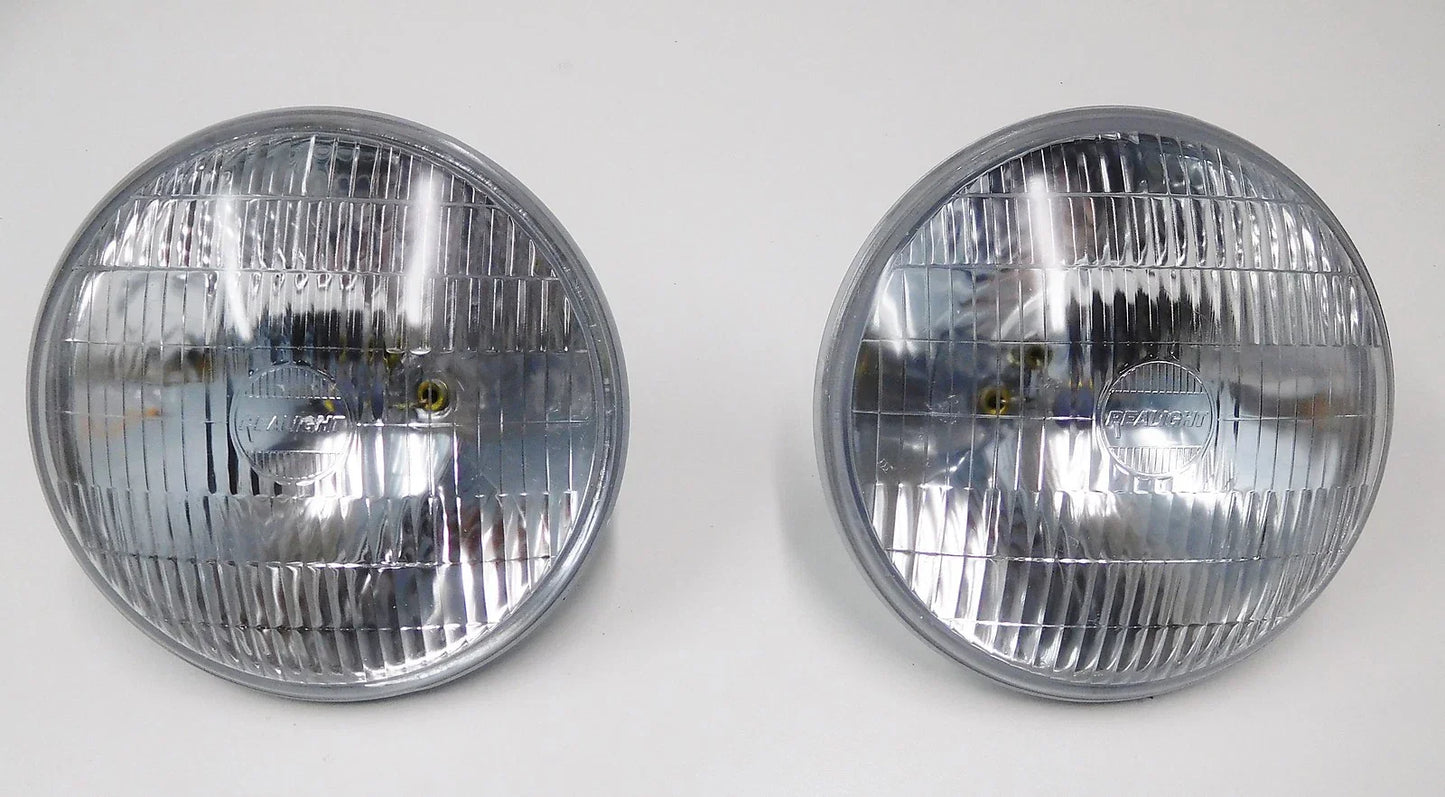 Super Bright Xenon Halogen Round Headlights for Nissan MQ Patrol (1980-1983)
