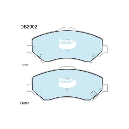 4WD Front Disc Brake Pads Set for Dodge Nitro (2007-2012)