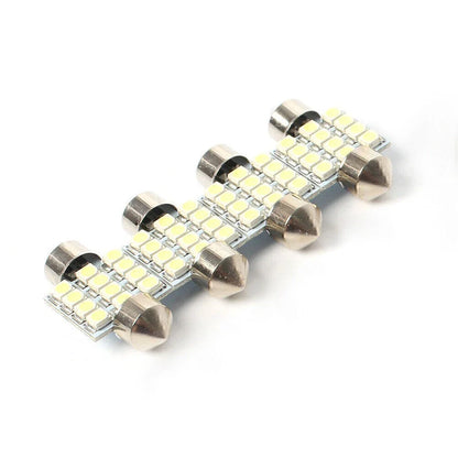 13 x Car White LED Lights for Stock Interior & Dome License Plate Lamps