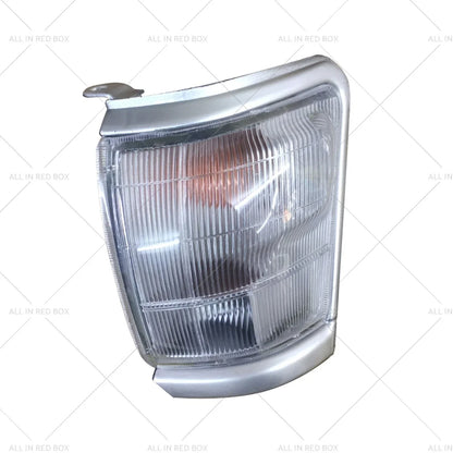 Clear Corner Indicator Blinker Park Lights Pair for Toyota Hilux (1997-2001)