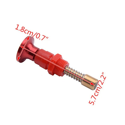 Red Pull Choke Lever Knob Plunger Assy for Carb 28/33/35/38/39/41mm