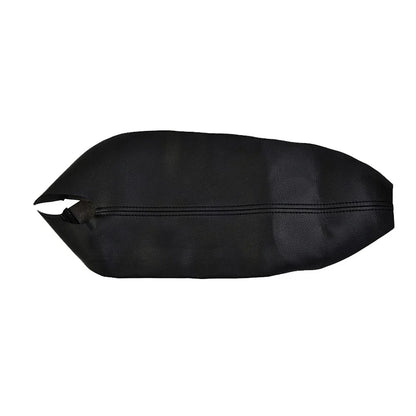Leather Armrest Center Console Lid Cover for Black Car (2008–2012)