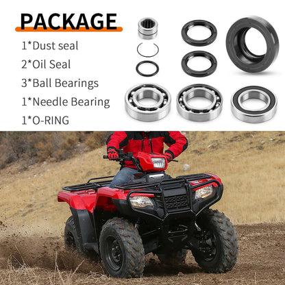 Rear Differential Bearing Seal Kit for Honda Foreman Rubicon 500 (2009-2014)