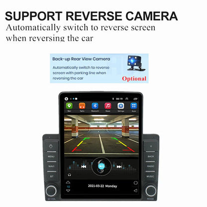 9.5" Vertical Android 10.1 Stereo Radio Player for Jeep Wrangler (2011-2023)