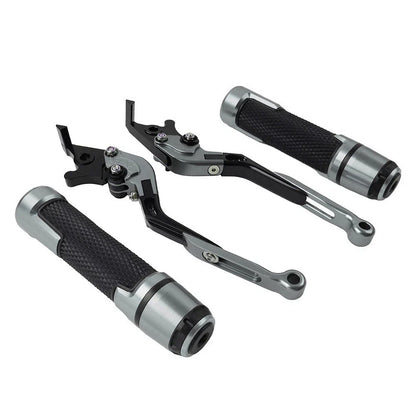 Titan Extendable Brake Clutch Levers Grip Set for Ducati Monster (2008-2015)