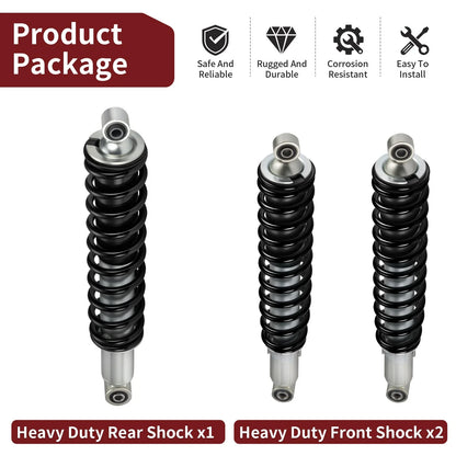 Front Rear Shocks Absorber for Honda Rancher 420 TRX420FM FE TE TM FPE FPM (2007–2013)