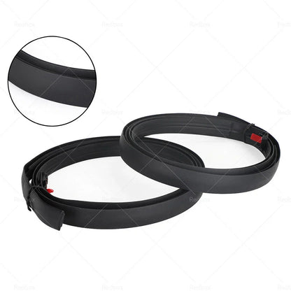 LH & RH Dual Cab Roof Moulding Rubber Strips for Toyota Hilux (2005-2015)