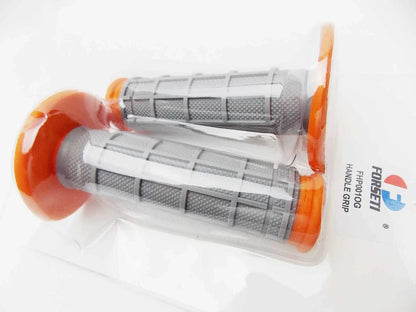 Orange Grey Hand Grip Set for Honda CR125