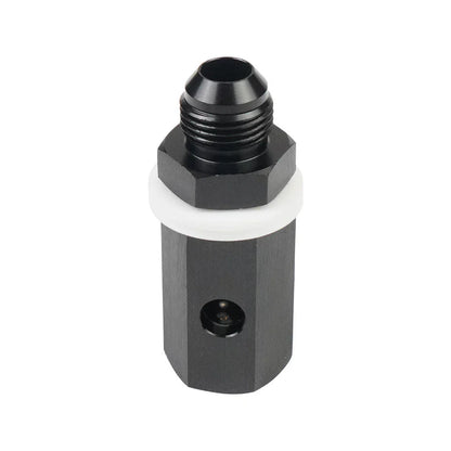 8AN Male Fuel Cell Tank Vent Valve for Fuel Systems - Stainless Steel 7.2cm