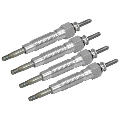 4 Diesel Glow Plugs 2.8L for Mitsubishi Triton MJ MK (1993 - 1998)