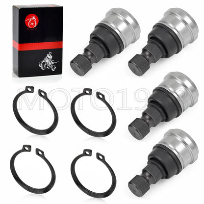 4x Ball Joint U/L for Polaris Sportsman 550-1000 XP/X2/Touring (2008–2013)
