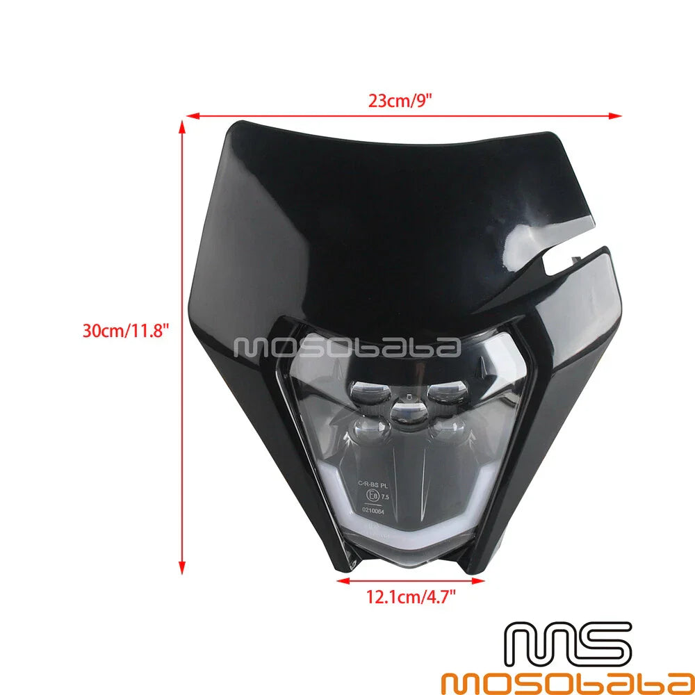 Front Headlight Lamp for KTM 690 Enduro R, 300 EXC, XC-W, 350, 450, 500, TC 125, 250