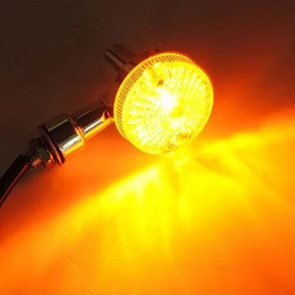 Amber Turn Signal Indicator Light for Universal Scooter 12V