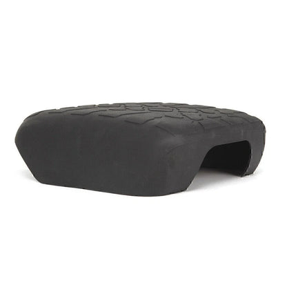 Black Rubber Non-slip Armrest Box Cover Pad for Jeep Wrangler JL (2018-2023)