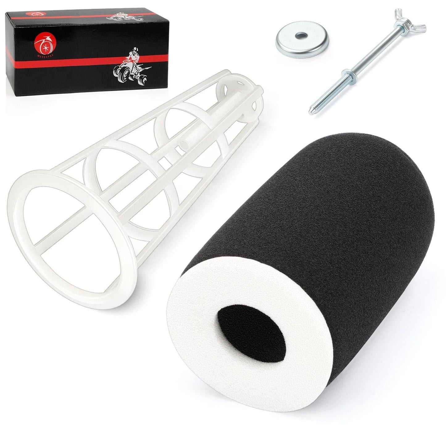 Air Filter Cleaner & Guide Cage W/ Bolt for Yamaha Raptor 700R (2006–2024)