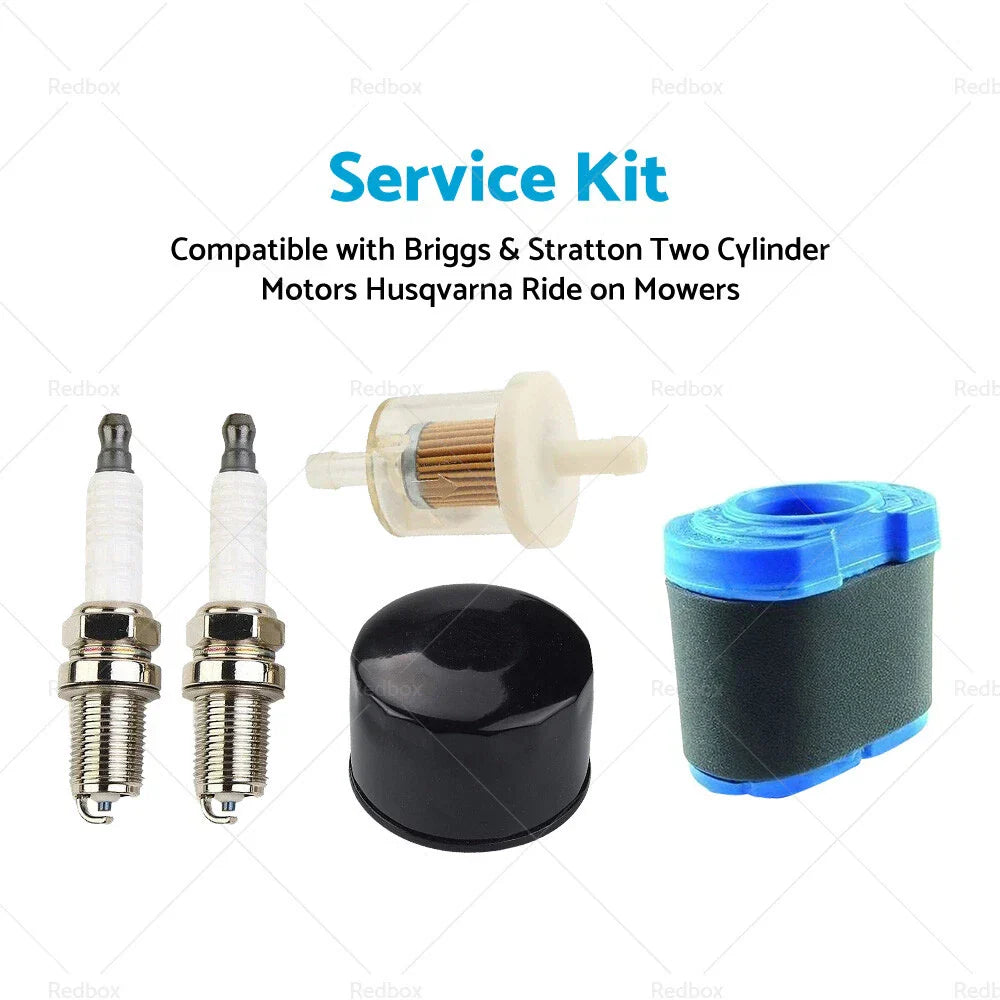 Service Kit for Briggs & Stratton Two Cylinder Motors & Husqvarna Mowers